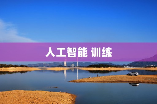 人工智能 训练